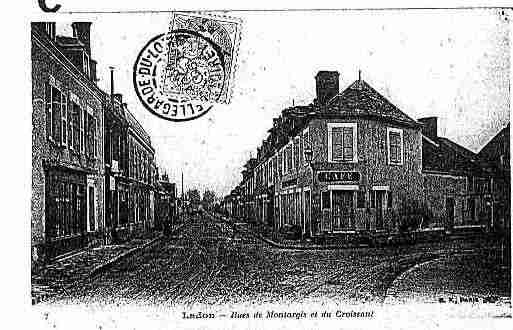 Ville de LADON Carte postale ancienne