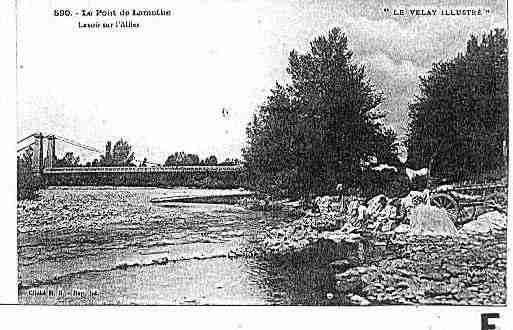 Ville de LAMOTHE Carte postale ancienne