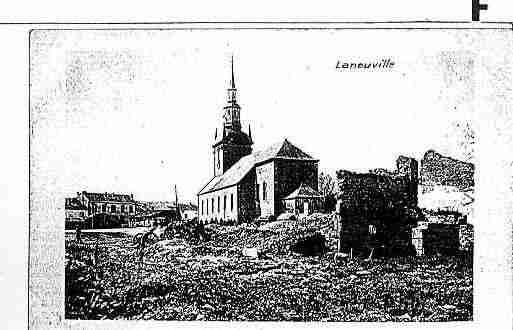 Ville de LANEUVILLESURMEUSE Carte postale ancienne