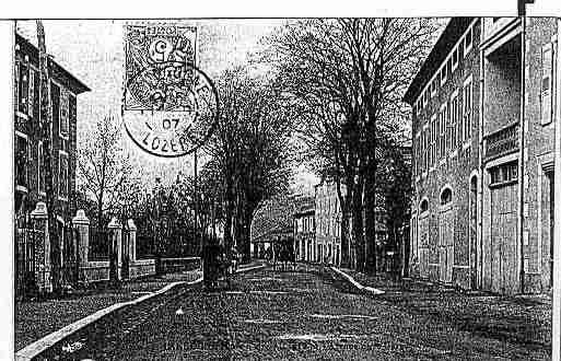 Ville de LANGOGNE Carte postale ancienne