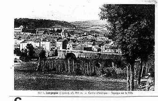 Ville de LANGOGNE Carte postale ancienne