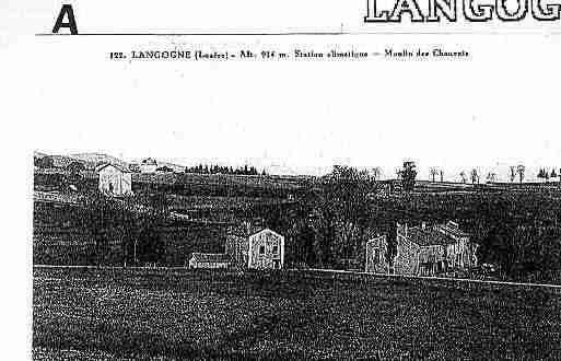 Ville de LANGOGNE Carte postale ancienne Ville de LANGOGNE Carte postale ancienne