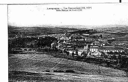 Ville de LANGOGNE Carte postale ancienne