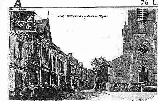 Ville de LANQUETOT Carte postale ancienne