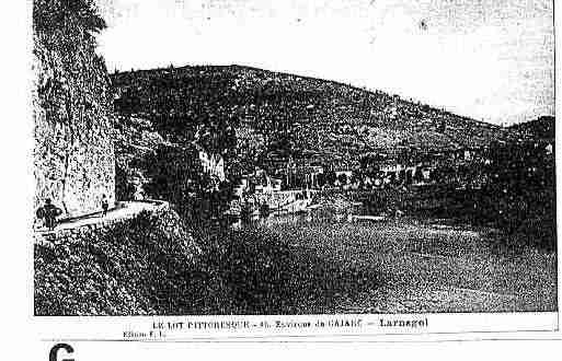 Ville de LARNAGOL Carte postale ancienne