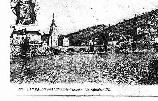 Ville de LARROQUETOIRAC Carte postale ancienne