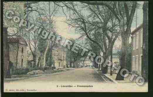 Ville de LAVARDAC Carte postale ancienne