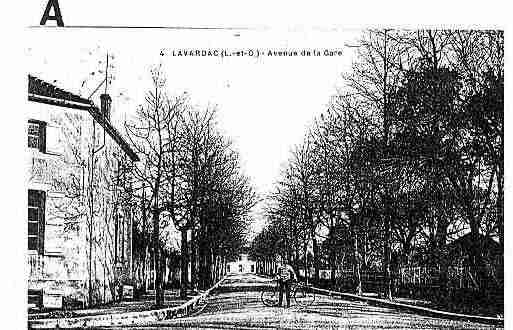 Ville de LAVARDAC Carte postale ancienne