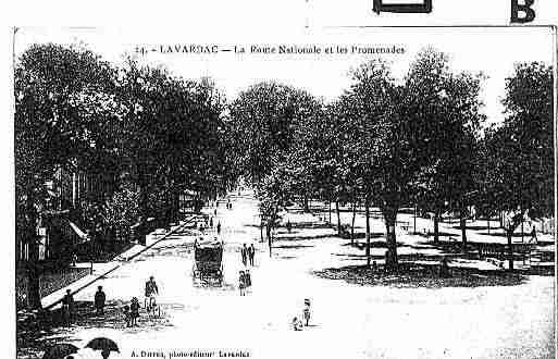 Ville de LAVARDAC Carte postale ancienne Ville de LAVARDAC Carte postale ancienne
