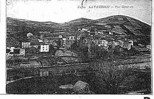 Ville de LAVAUDIEU Carte postale ancienne