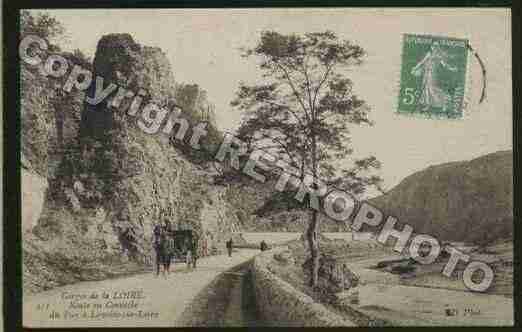 Ville de LAVOUTESURLOIRE Carte postale ancienne