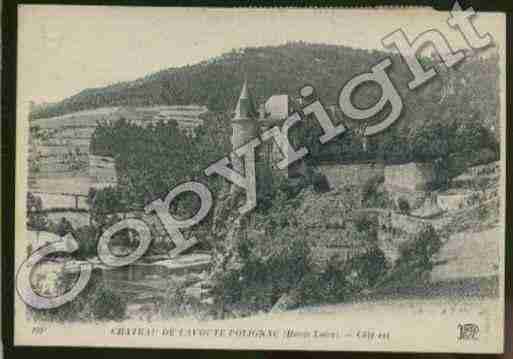 Ville de LAVOUTESURLOIRE Carte postale ancienne