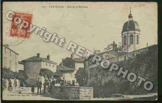 Ville de LAY Carte postale ancienne