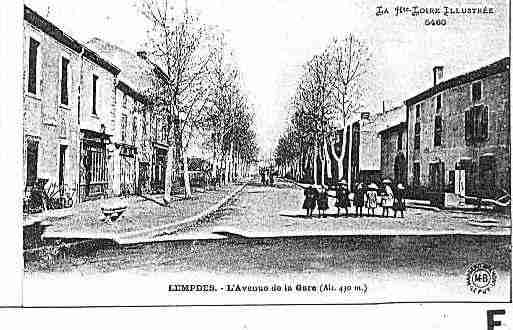 Ville de LEMPDES Carte postale ancienne