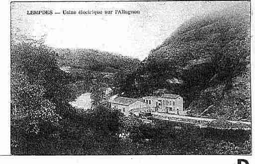 Ville de LEMPDES Carte postale ancienne
