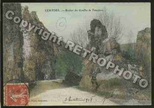 Ville de LEMPDES Carte postale ancienne