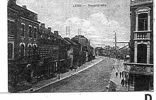 Ville de LENS Carte postale ancienne