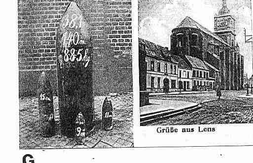 Ville de LENS Carte postale ancienne Ville de LENS Carte postale ancienne