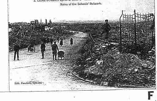 Ville de LENS Carte postale ancienne