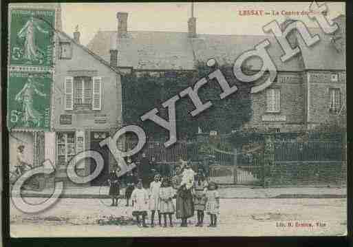 Ville de LESSAY Carte postale ancienne