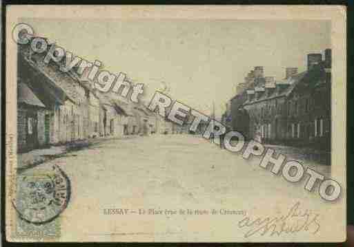 Ville de LESSAY Carte postale ancienne