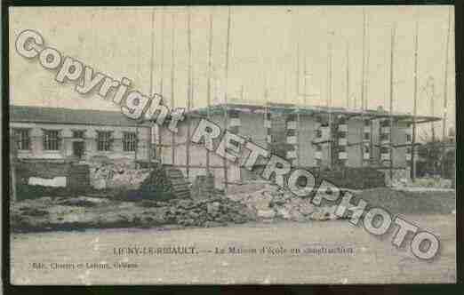 Ville de LIGNYLERIBAULT Carte postale ancienne Ville de LIGNYLERIBAULT Carte postale ancienne