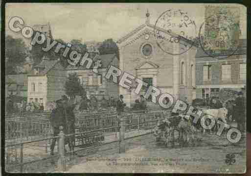 Ville de LILLEBONNE Carte postale ancienne