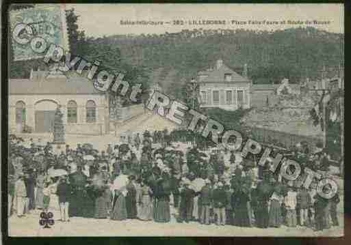 Ville de LILLEBONNE Carte postale ancienne