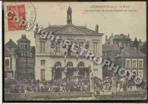 Ville de LILLEBONNE Carte postale ancienne