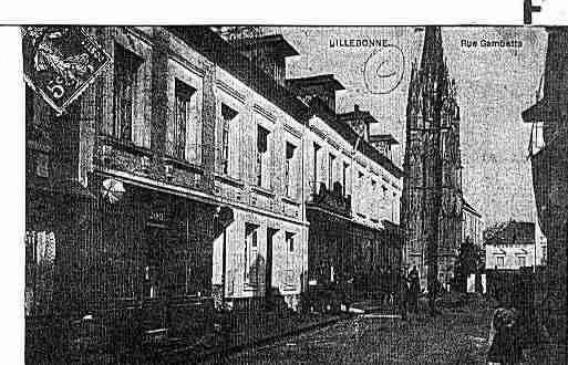 Ville de LILLEBONNE Carte postale ancienne