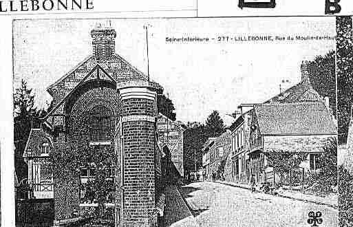 Ville de LILLEBONNE Carte postale ancienne
