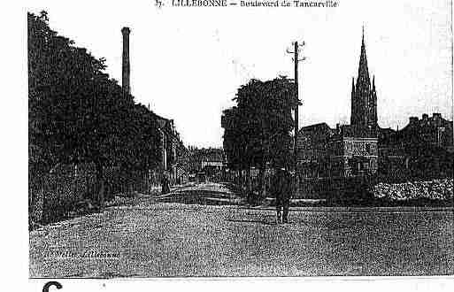 Ville de LILLEBONNE Carte postale ancienne