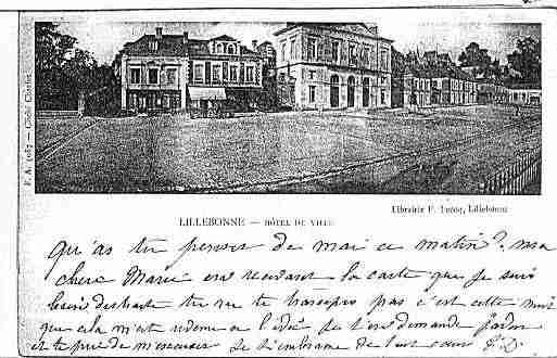 Ville de LILLEBONNE Carte postale ancienne