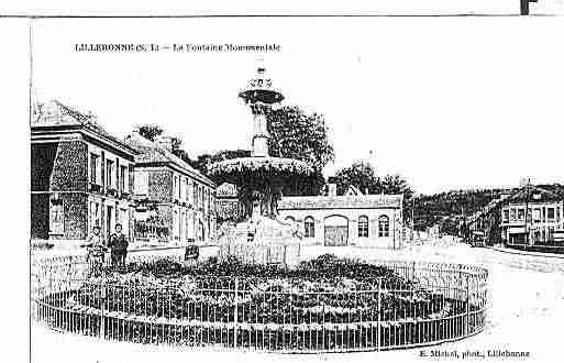 Ville de LILLEBONNE Carte postale ancienne