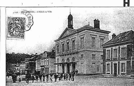 Ville de LILLEBONNE Carte postale ancienne