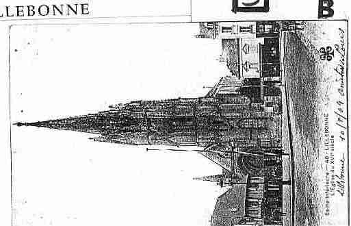 Ville de LILLEBONNE Carte postale ancienne