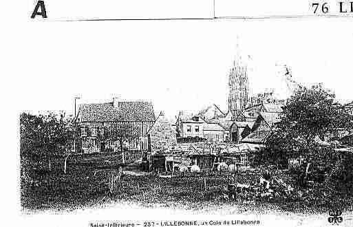 Ville de LILLEBONNE Carte postale ancienne