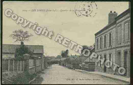 Ville de LOGES(LES) Carte postale ancienne