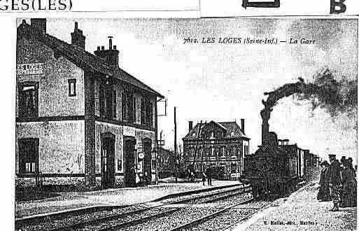 Ville de LOGES(LES) Carte postale ancienne