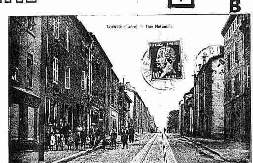 Ville de LORETTE Carte postale ancienne