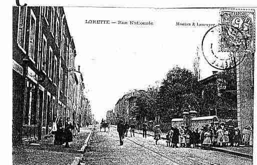 Ville de LORETTE Carte postale ancienne
