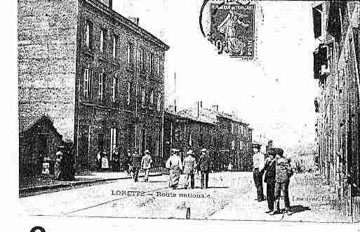 Ville de LORETTE Carte postale ancienne