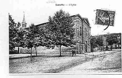 Ville de LORETTE Carte postale ancienne