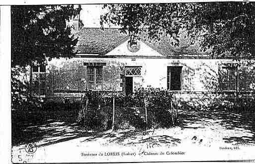 Ville de LORRIS Carte postale ancienne