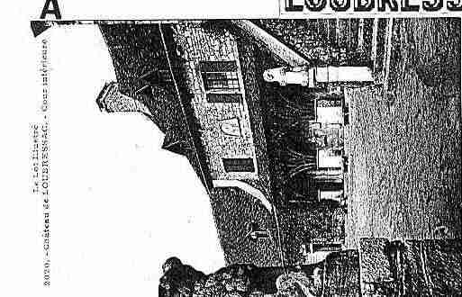 Ville de LOUBRESSAC Carte postale ancienne