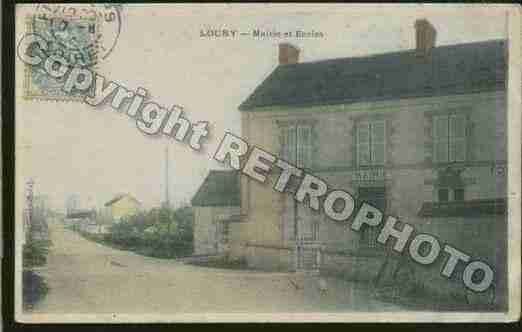 Ville de LOURY Carte postale ancienne Ville de LOURY Carte postale ancienne