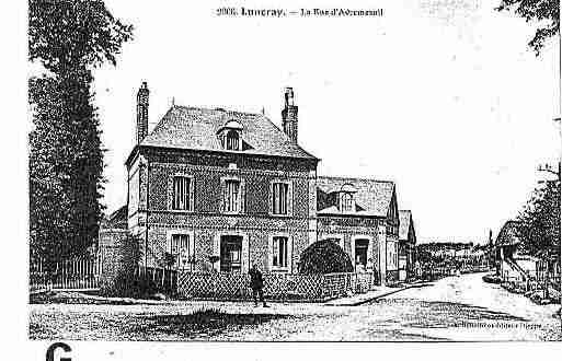 Ville de LUNERAY Carte postale ancienne