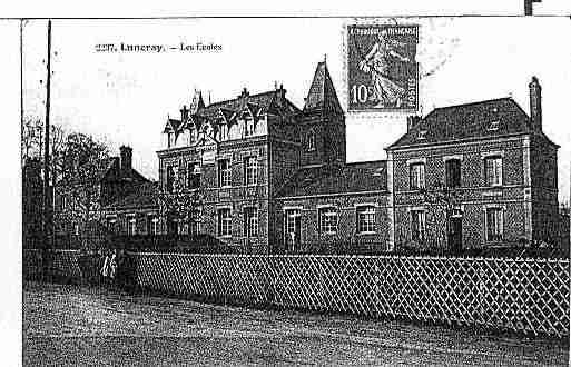 Ville de LUNERAY Carte postale ancienne