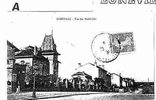 Ville de LUNEVILLE Carte postale ancienne