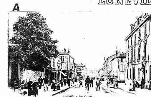 Ville de LUNEVILLE Carte postale ancienne